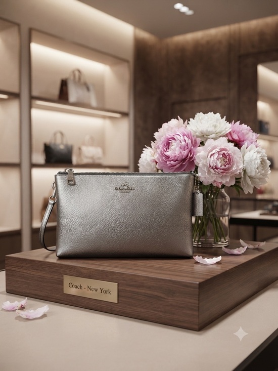 Coach Handbags - Coach Double Zip Crossbody Bag